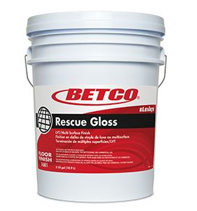 Rescue Gloss Floor Finish, LVT  / Multi-Surface, 5 gallon pail