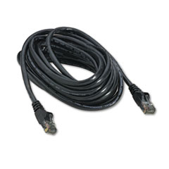 High Performance CAT6 UTP
Patch Cable, 14 ft., Black