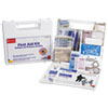 First Aid Kit for 10 People,
63-Pieces, OSHA Compliant,
Plastic Case