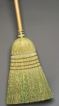 Warehouse corn broom 100%
corn fiber, the best corn
broom available. Broom has 4
stitching rows, further
reinforced with a wire band.
Hardwood handle is 1-1/8&quot; in
diameter.