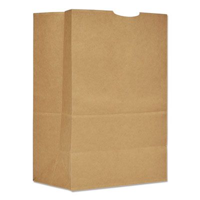 1/6 BBL Paper Grocery Bag,
76lb Kraft, Standard 
12 x 7 x 17, 400 bags
