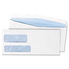 Double Window Security Tinted
Invoice Envelope, Gummed
Flap, #10, White, 500/Box