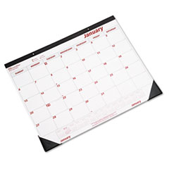 Desk Pad/Wall Calendar, Chipboard, 21-3/4 x 17, 2013