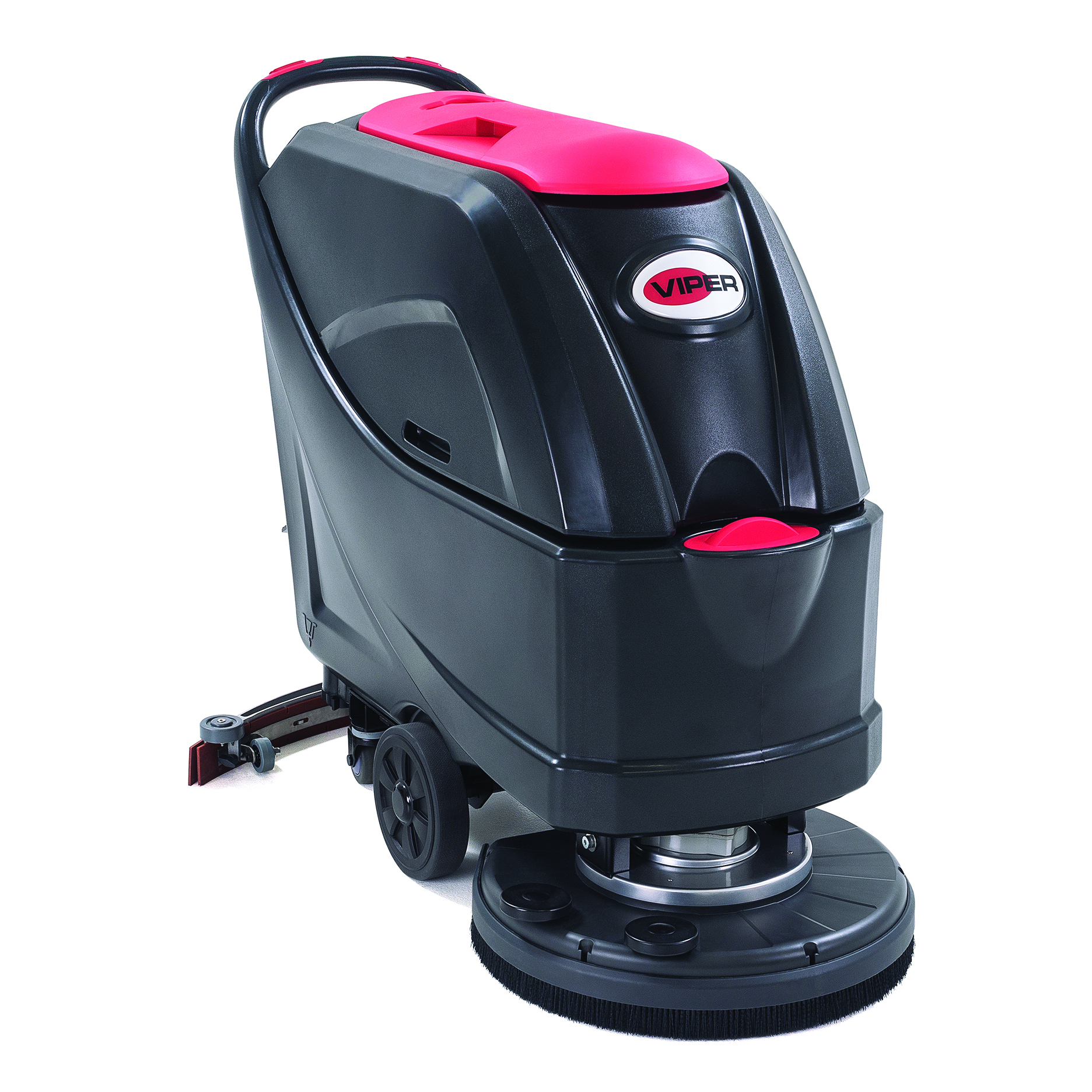 AS5160 Viper 20&quot; auto scrubber
16-gal, pad-assist drive, pad
driver, 31&quot; squeegee
assembly, 10-amp charger, 105
a/h WET batteries