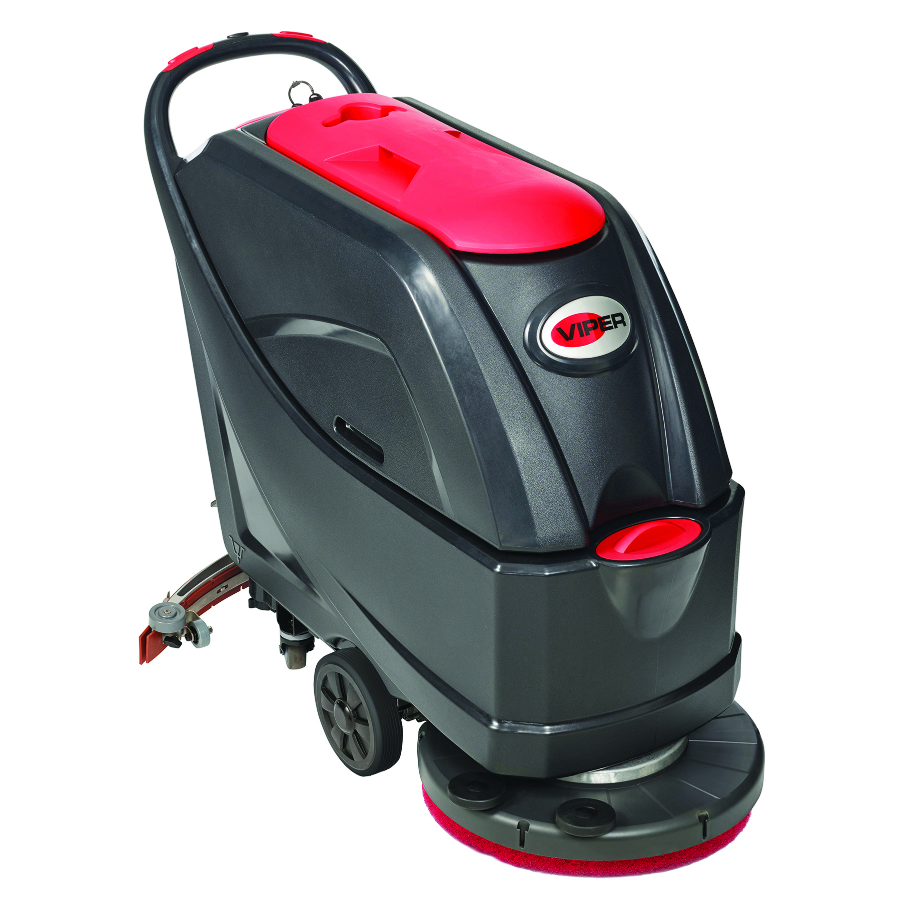 AS5160 Viper 20&quot; auto
scrubber, 16-gallon,
pad-assist, pad driver, 31&quot;
squeegee assembly, onboard
charger, 105 a/h AGM batteries