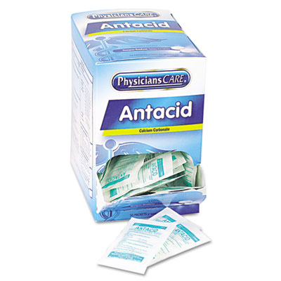 ACM90089 Antacid Calcium
Carbonate Medication,
Two-Pack, 50 Packs/Box