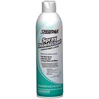 Spraypak Disinfectant, 20oz Aerosol cans,Spray