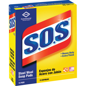 S.O.S Inst. soap pad 12/15&#39;s/CS