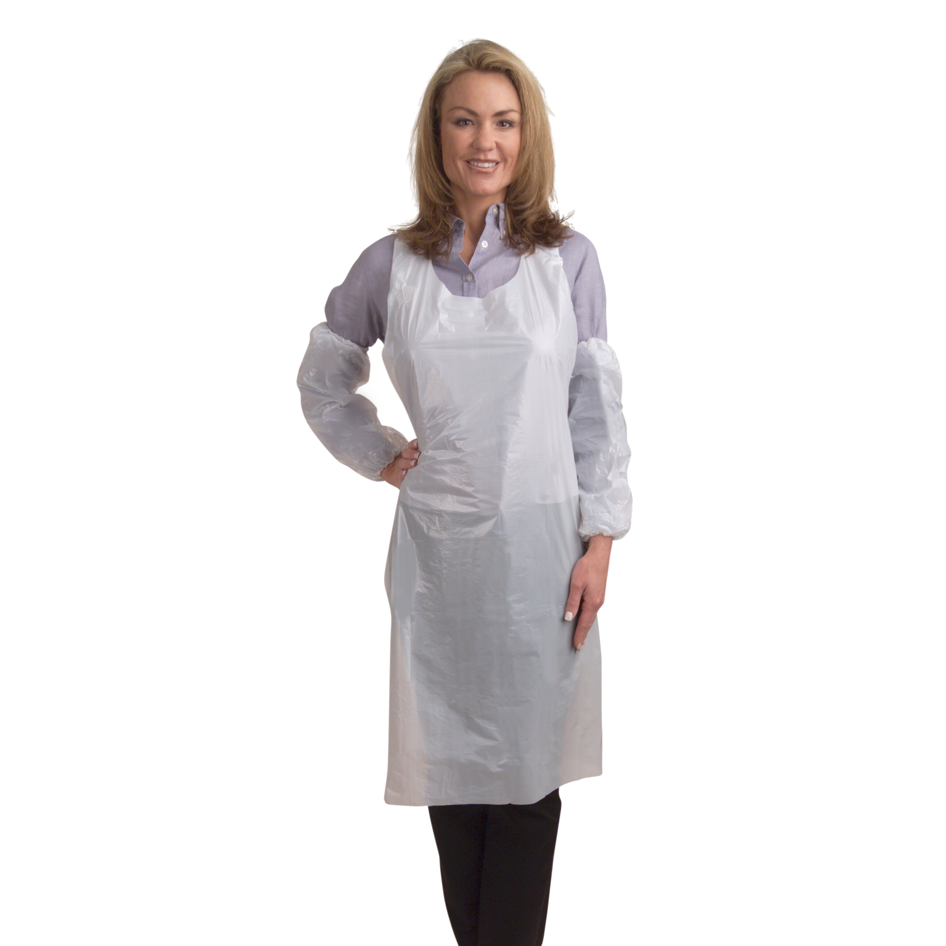 Disposable apron embossed
PA2846 10/100/CS