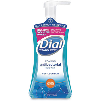 Dial Complete Antibacterial
Foaming Hand Wash 8/7.5 oz/cs