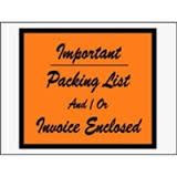 4 1/2 x 6&quot; Important...Packing List /