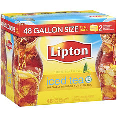 Lipton Iced Tea, Gallon Size
Tea Bags 48/bx