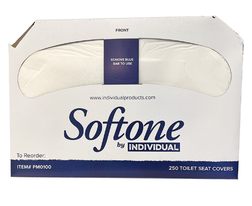 Softone Sanitary Seat Covers
250/pk/20pks/cs