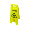 Multilingual &quot;Closed&quot; Sign,
2-Sided, Plastic, 11w x 12d x
25h, Yellow