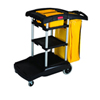 RCP 9T72 High-capacity cleaning cart. 5 cubic feet