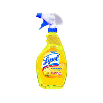Lysol Ready-to-Use
All-Purpose Cleaner, Lemon
Breeze, 32oz Spray Bottle,
12/Carton