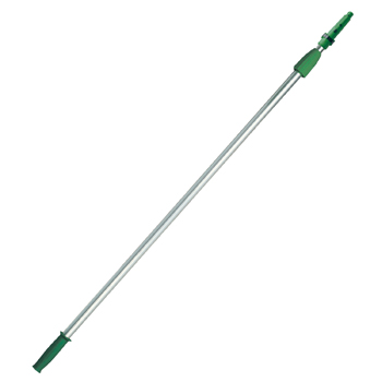 Opti-Loc Aluminum Extension
Pole, 8ft, Two Sections,
Green/Silver