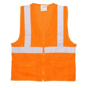 VS270P 3XL Orange Safety Vest