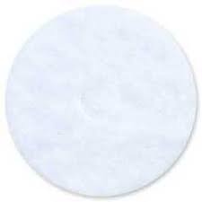 20&quot; White Polish Floor Pad
5/cs For use with a rotary
machine (Speed of 175-600
rpms).