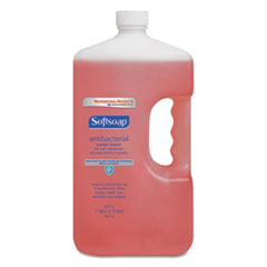Softsoap Antibacterial Liquid
Hand Soap Refill, Crisp
Clean, Pink, 1 gal Bottles,
4/Carton