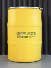 Green Stuff absorbent 55 gal drum