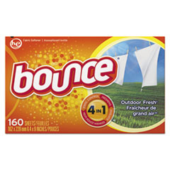 Bounce Fabric Softener Sheets fresh scent 6/160 ct sheet
