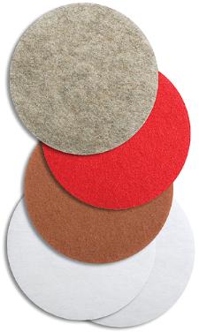 13&quot; Thick Red Floor pad 5/cs