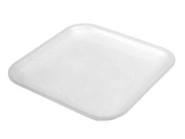 2S White foam tray 8.2&quot; X 5.7&quot; 
X 0.65&quot;, 500/CS